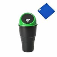 car dustbin with microfiber car cleaning cloth @ 50% OFF limited Buyer