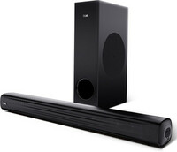 boAt Aavante Bar 1500 Pro w/ DSP Sound, EQ Modes & Remote Control 120 W Bluetooth Soundbar (Premium Black, 2.1 Channel)