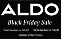 Aldo Black Friday Sale -  Flat 50% Off on Everything 