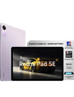 REDMI  Pad SE 8 GB RAM 128 GB ROM 11.0 inch with Wi-Fi Only Tablet (Lavender Purple) 