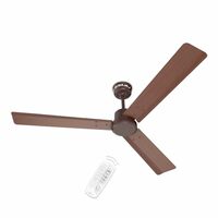 Bajaj Classico Sleek Wood 1200MM (48") BLDC Ceiling Fans For Home | BEE 5 Star Rated Energy Efficient Ceiling Fan | Sleek Compact Design | Wooden Finish | RF Remote | 2-Yr Warranty Walnut Wood