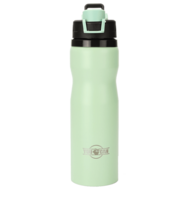 Hoom 304 Grade Stainless Steel Powder Coated Flip Top Cap Water Bottle 710ml(location specific)