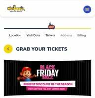 Wonderla 50% off (Black Friday Sale)