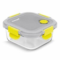 Home Puff Borosilicate Glass Lunch Box (320 ml) at ₹245 on Amazon Use Coupon 