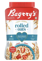 Bigbasket Bagrry's Rolled Oats Jumbo High Fibre High Protein 1kg [location specific]
