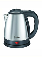 Prestige Black & Silver PKOSS Stainless Steel Electric Kettle 1.5l - Electric Kettle for Unisex 26450018