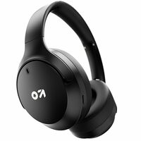 Boult GOBOULT (Formerly Made in India Q Over Ear Bluetooth Headphones with 70H Playtime, 40mm Bass Drivers, Zen™ ENC Mic, Type-C Fast Charging, 4 EQ Modes, IPX5 Headphones Wireless with mic (Black)