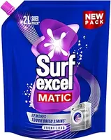 Surf Excel Matic Front Load Liquid Detergent 2 L Refill|| Specially designed to remove Tough Dried Stains, 1st time in Washing Machine
