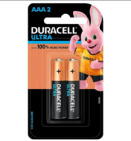 Duracell Ultra AA Alkaline Batteries 1.5 V(pack of 2)