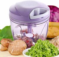 Handy Chopper 1000ML Purple Vegetable & Fruit Chopper (1)