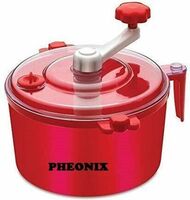 PHEONIX Roti - for Home Tool - Maker, Atta Machine Plastic Detachable Dough Maker (Red)