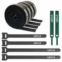 GIZGA Essentials Reusable Cable Ties Pack at ₹136 on Amazon Use Coupon