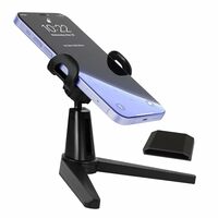ZEBRONICS MS60, Mobile Holder, Upto 6.9 inches, 360° Rotatable, 120° Tilt Adjustment, Lightweight & Handy, Cable Management, Wall Mountable, Compatible with Mobile