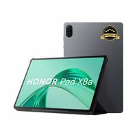 HONOR Pad X8a (Smartchoice) Wi-Fi Tablet with Free Flip-Cover 27.94Cm (11 Inch),4GB Ram 128 GB ROM Expandable Up to 1TB FHD Display 90Hz,8300Mah Battery,Quad Speakers,Snapdragon 680,Android 14,Grey