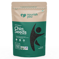 Zepto : Nourish You Chia Seeds 100% Clean Chia Seeds for Eating 250 g