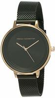 French Connection Stainless Steel Analog Black Dial Women's Watch-Fcn0001D