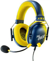 Razer BlackShark V2+USB Sound Card-Courage JD Edition Wired Gaming  (Black Yellow, On the Ear)