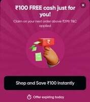 Get ₹110/₹100/₹75 free Swiggy cash (with trick)