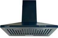 RUWA VIVA 60 BLACK Wall Mounted Black 800 CMH Chimney