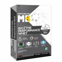 MuscleBlaze Biozyme Performance Whey trial pack at 1 rupee