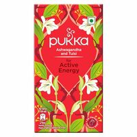 Pukka Ashwagandha and Tulsi for Active Energy I Herbal Infusions I 25 infusion tea bags