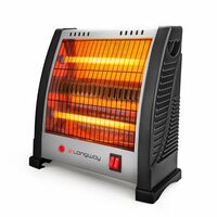 Longway Blaze 800W Quartz Room Heater | Grey