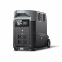 EF ECOFLOW DELTA Pro 3600Wh Portable Power Station | 230V/50Hz India Voltage, 3600W, 2.7H Charge | 5 AC Outlets, LiFePO4 | Expandable to 25kWh | Solar Home/Blackout/RV