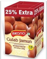Bikano Gulab Jamun 1.25kg | Soft & Juicy Traditional Indian Sweets | Ready-to-Eat Dessert for Every Occasion | Perfect for Home, Gifting & Celebrations 