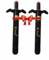 MegaValue Black Gas Lighter Combo Steel Gas Lighter (Black, Pack of 2)