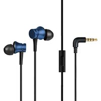 XIAOMI Wired in-Ear Earphones with Mic, Ultra Deep Bass & Metal Sound Chamber (Blue)