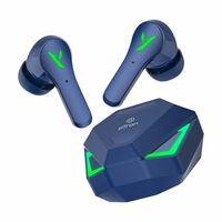 pTron Bassbuds Rogue W/ 40Ms  Ear Headphones (Blue)