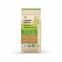 Organic Tattva Toor Dal, 1kg Arhar Dal