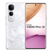 vivo Y400 Pro 5G (8GB RAM, 128GB, Freestyle White)