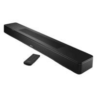BOSE Smart Bluetooth Soundbar with Remote (Dolby Atmos, 2.0 Channel, Black)