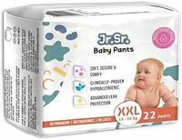 Fresh - Jr. Sr. Baby Diaper Pants | 10-12 hr Absorption with Advanced Leak Protection | Safe For Babies Skin | Soft, Secure & Comfy (XXL, 22, count)(location specific)