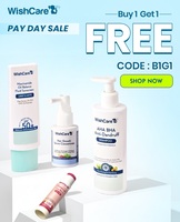 WishCare Pay Day Sale | Buy 1 Get 1 Free + Extra 5% off on Prepaid Orders