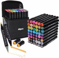 Kita 48 PCS BROAD Shaped Color Pencils (Set of 48, Set Of 48)