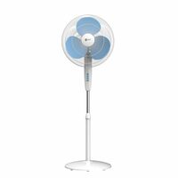 Orient Electric Stand 81 Pedestal Fan | 1330 RPM 75 CMM | COP-TER Technology | 100% Copper Motor | Cord winder | 90 Degree Oscillation & Tilt | Adjustable Height | 3 Speed | 55W | Military Grade Guard