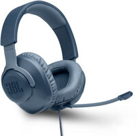JBL Quantum 100 Wired Gaming  (Blue, On the Ear)