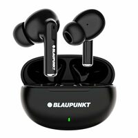 Blaupunkt BTW100 LITE Truly Wireless Bluetooth Earbuds I HD Sound I Gaming Mode I Low Latency I 30H Playtime* I TurboVolt Charging I BT Version 5.3 I Intuitive Touch Controls (Black)
