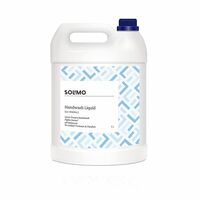 Amazon Brand - Solimo Liquid Handwash, Refill Can | Sea Minerals | 5 Litre | Fights Germs | Ph-Balanced Formula | No Added Triclosan & Parabens