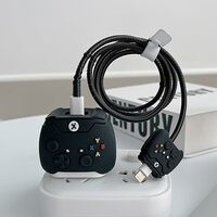 Cable Protector for Apple iPhone Charger 20W/18W Type C, 3D Cute Cartoon Case Adaptor Cover Full Cable Connection Protectors Protective Protection Wire Sleeves Guard (Game Remote)