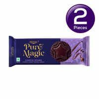 Britannia Pure Magic Choco Stars Chocolate Cream Biscuits | Combo 68.9g × 2(location specific)