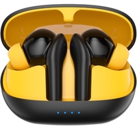 Amazon Basics TWS in-Ear Earbuds (AB-T08) - C2 with Fast Charging up to 50 Hours of Playtime | Dual 10mm Driver | IPX4 Water-Resistance | Bluetooth 5.3 | Charging Case with Mic | Touch Control (Black) 