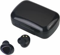 MZ Mpods 10-WIRELESS EARBUDS-1200mAh Battery True Wireless Earphones Bluetooth Headset (BLACK, True Wireless)