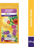 Flipkart Supermart Assorted Incense Sticks, 225g Assorted  (180 Units, Set of 1)