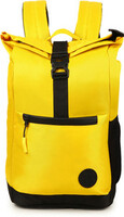 HOT SHOT Small 20 L Laptop Backpack HOTSHOT BAGS|EXPLORER PRO1398|14IN|TROLLY SLEEVE|RAINPROOF ZIPPER|OFFICE|COLLEGE  (Yellow)