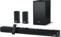 Mivi Fort Sonic 600 Soundbar, 5.1 Channel,Multi-Input and EQ Modes,BT v5.3 600 W Bluetooth Soundbar (Black, 5.2 Channel)