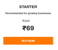 Big Rock - Get Hosting Coupon Offers starting at Rs. 69