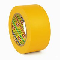 Mario Multipurpose Duct Tape Yellow 48mm x 25mtr – Super Strong Hold Waterproof Adhesive Tape for Book Binding, Packaging, Sealing, DIY Projects, Crafting, Repair